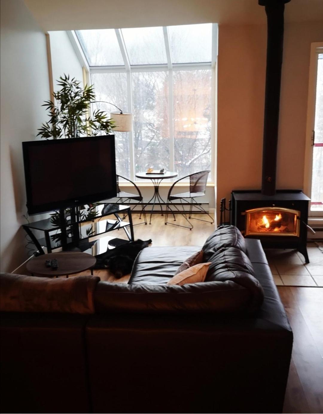 Condo Sur 2 Niveaux Avec Magnifique Vue Sur La Montagne ストーンハム エクステリア 写真