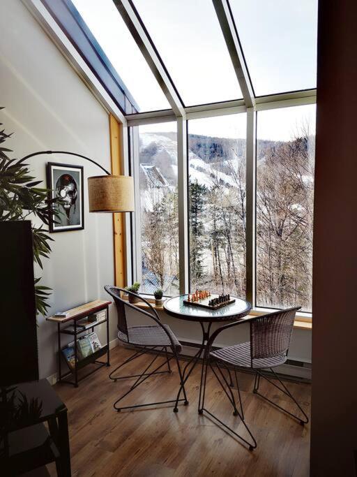 Condo Sur 2 Niveaux Avec Magnifique Vue Sur La Montagne ストーンハム エクステリア 写真